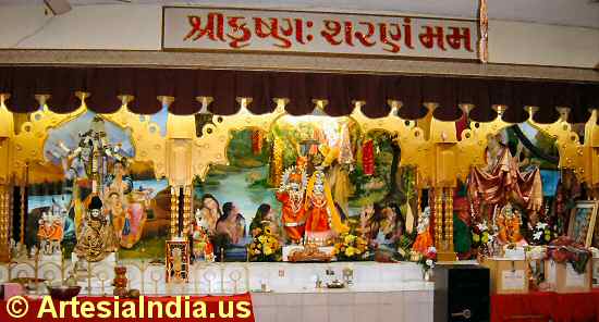 Radha Krishna Temple on Pioneer Blvd © ArtesiaIndia.us